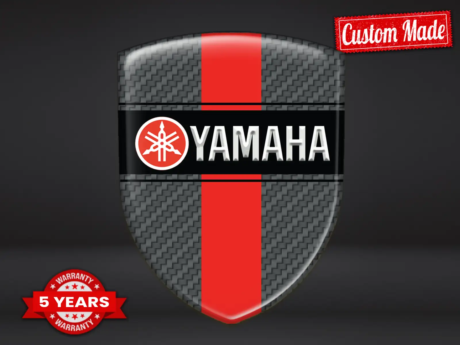 Yamaha Heckscheiben Aufkleber Max Langlebig Modern Pro